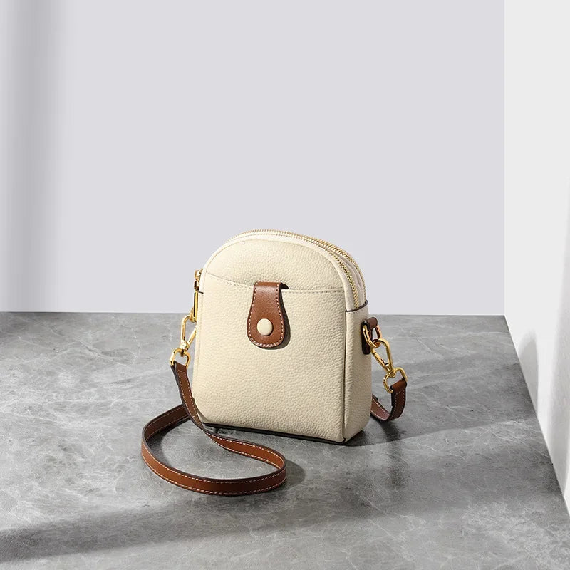 New Women's Bag Mini Versatile Crossbody Bag Shoulder Bag Genuine Leather Women Purse Designer Bags Luxury