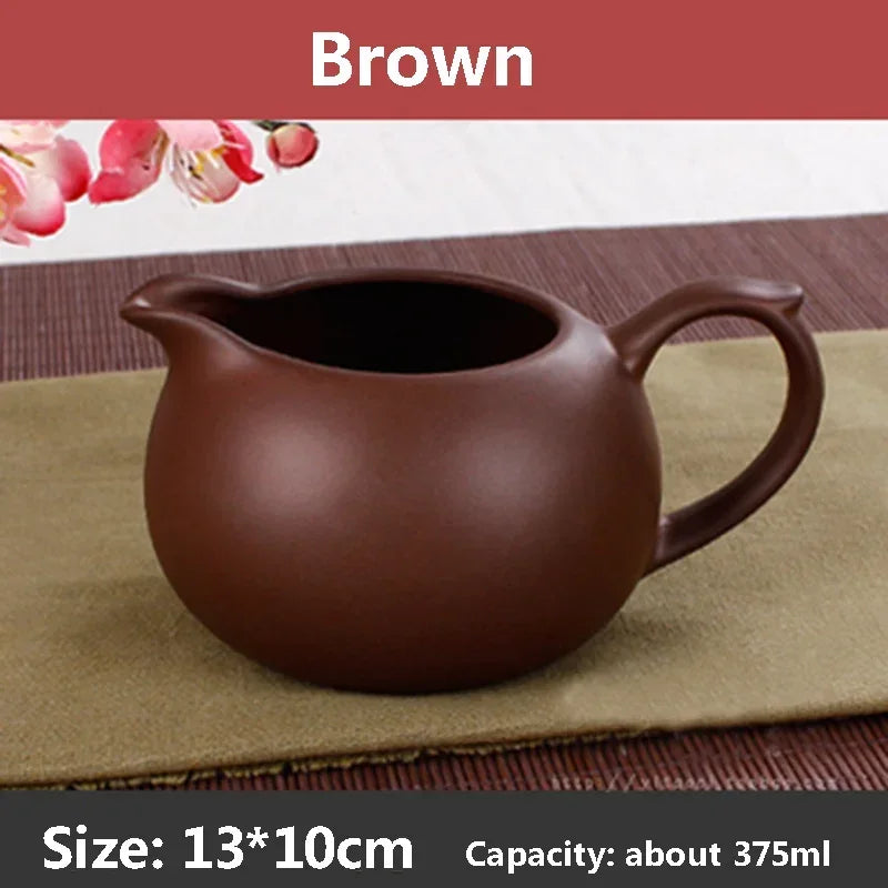 New Zisha Gongdao Cup Chinese Tea set Teapot Ore Pure Zisha Beauty Kettle 375CC Master Handmade Tea Set Accessories