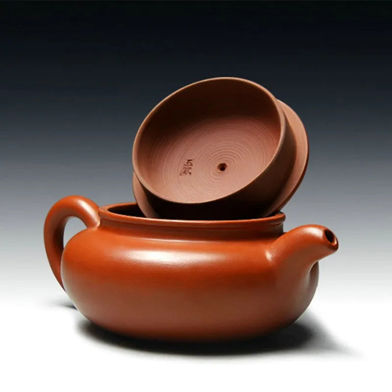 New arrival Yixing Teapot Handmade Tea Pot 150ml With Ball Holes Filter Kung Fu Tea Set Chinese Ceramic Antique Red Clay Kettle