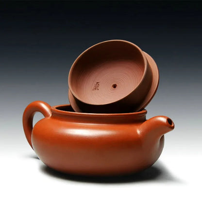New arrival Yixing Teapot Handmade Tea Pot 150ml With Ball Holes Filter Kung Fu Tea Set Chinese Ceramic Antique Red Clay Kettle