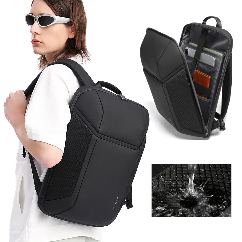 New design hot selling premium bange wholesale polyester anti theft custom waterproof men laptop backpacks