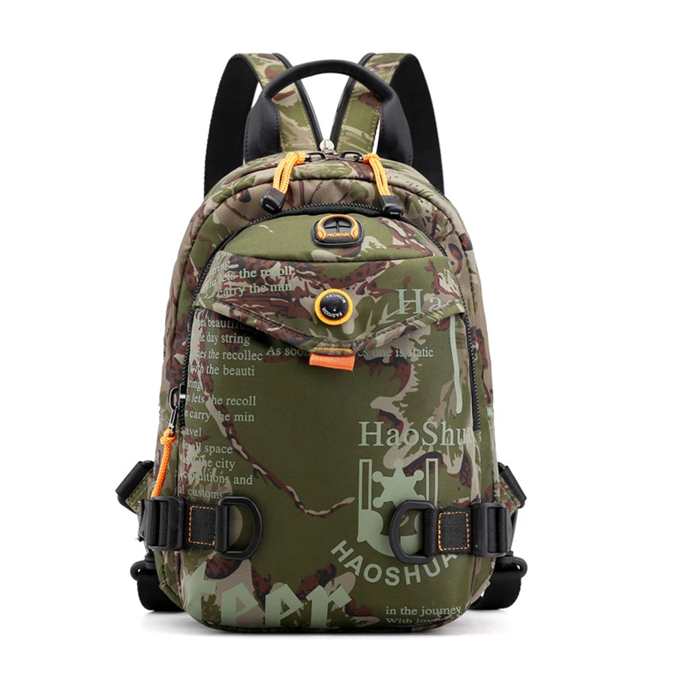 New designer Fashion Men Backpack Daypack Mini Soft Touch Multi-Function Small Backpack Male Shoulder Sling Bag Men Purse Knapsa