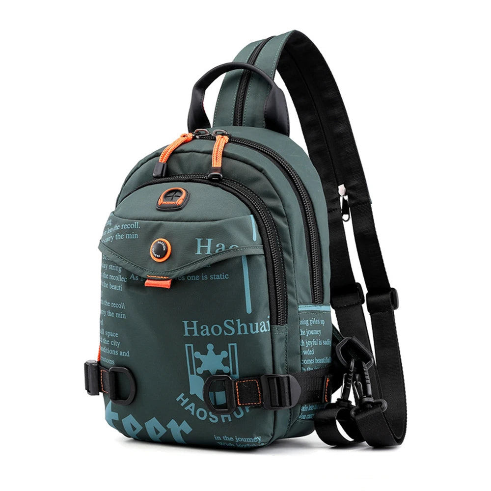 New designer Fashion Men Backpack Daypack Mini Soft Touch Multi-Function Small Backpack Male Shoulder Sling Bag Men Purse Knapsa