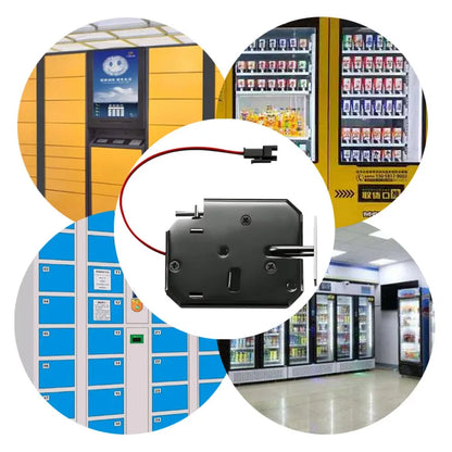 New fechadura eletronica Small electromagnetic lock  DC 12V supermarket intelligent locker electronic lock access control