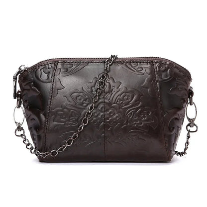 New genuine leather WOMEN'S shoulder vintage cowhide crossbody fashion mini hand casual messenger bag