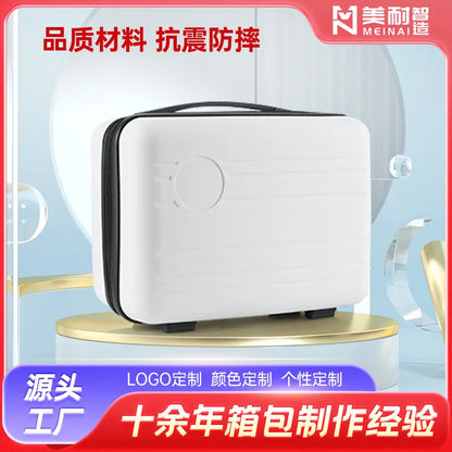 New hand-held travel mini vanity case, wedding souvenir packaging, zipper box, Dragon Boat Festival zongzi suitcase