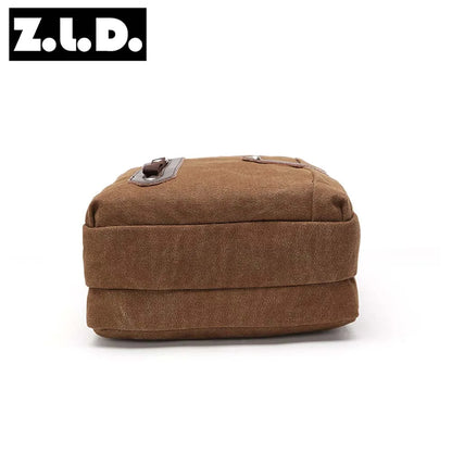 New men messenger bag canvas multifunctional portable casual handbag retro men's shoulder bag fashion men's crossbody bag
