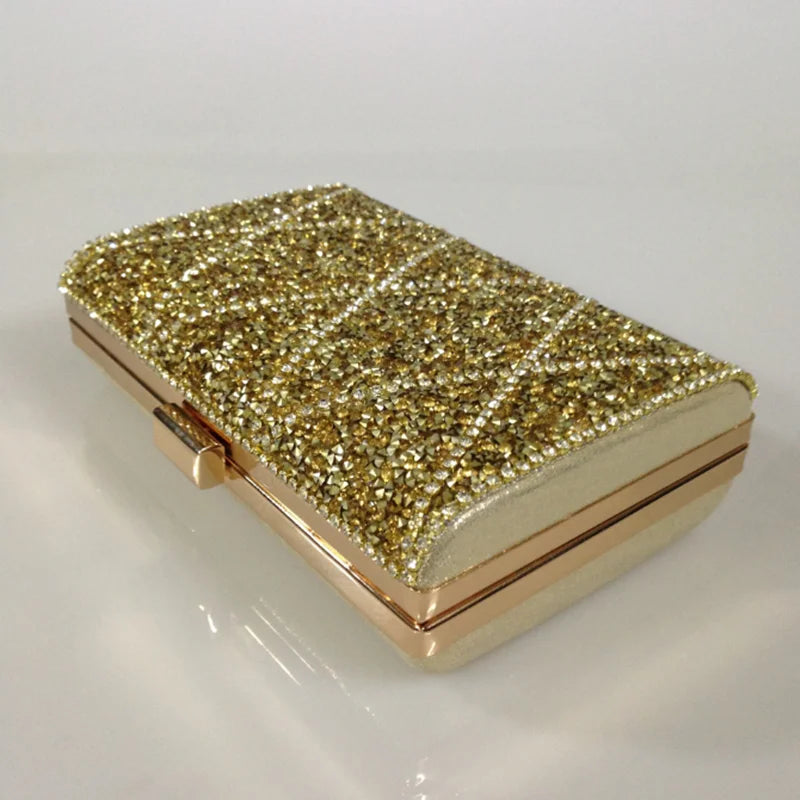 New off-the-stock diamond Bag Dinner Bag Women's Diamond set handbag Bridal dress bag for women