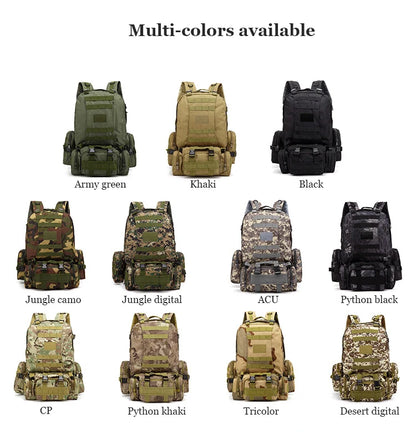 New style 70L large capacity travel backpack 1Molle men's sports outdoor backpack Outdoor hiking bag gest gest hot