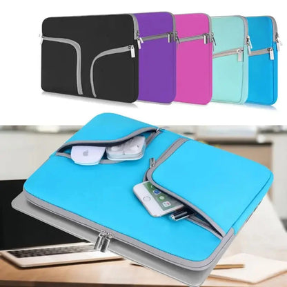 Newest Soft Laptop Bag Xiaomi Hp Dell Lenovo Notebook Computer for Macbook Air Pro Retina 11 12 13 14 15 Case