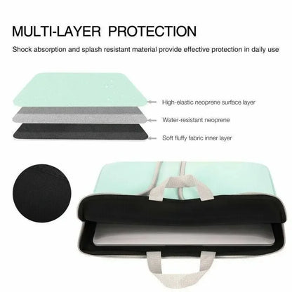 Newest Soft Laptop Bag Xiaomi Hp Dell Lenovo Notebook Computer for Macbook Air Pro Retina 11 12 13 14 15 Case