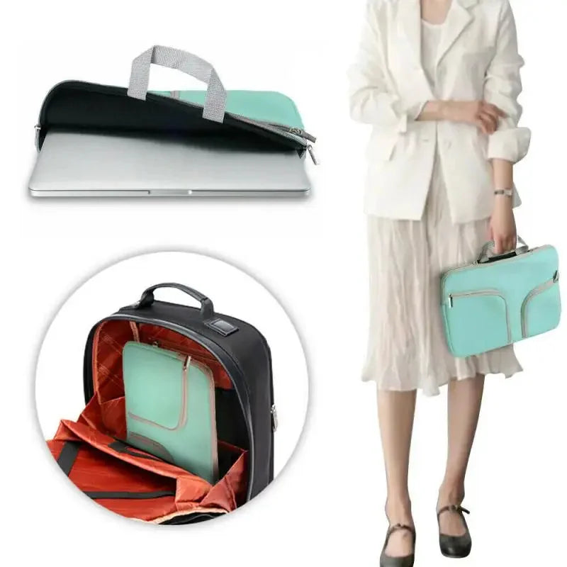 Newest Soft Laptop Bag Xiaomi Hp Dell Lenovo Notebook Computer for Macbook Air Pro Retina 11 12 13 14 15 Case