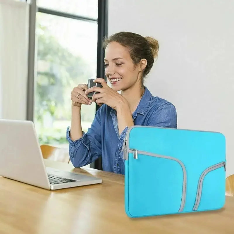 Newest Soft Laptop Bag Xiaomi Hp Dell Lenovo Notebook Computer for Macbook Air Pro Retina 11 12 13 14 15 Case