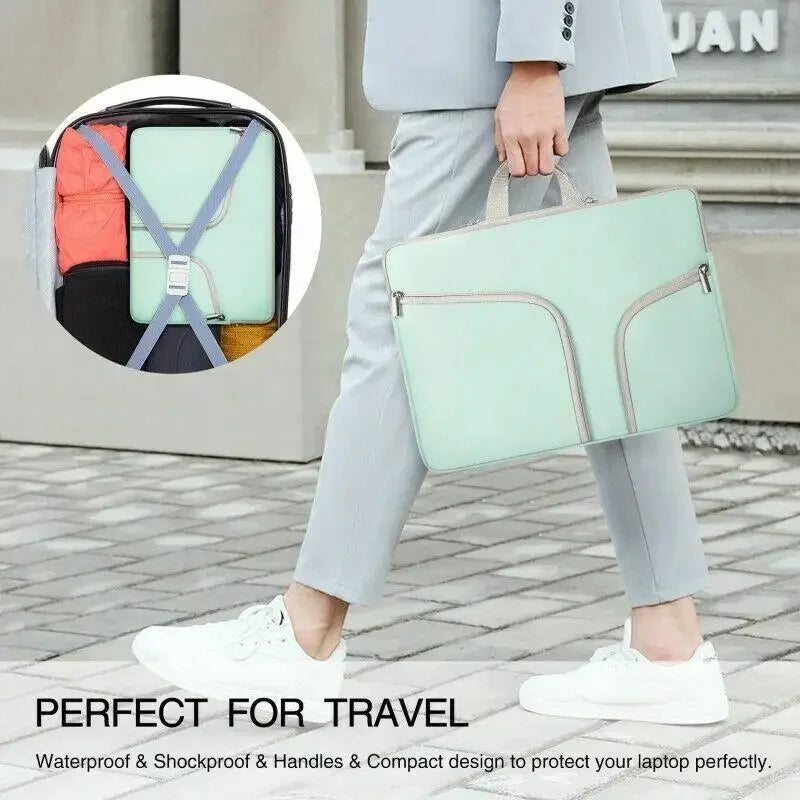 Newest Soft Laptop Bag Xiaomi Hp Dell Lenovo Notebook Computer for Macbook Air Pro Retina 11 12 13 14 15 Case