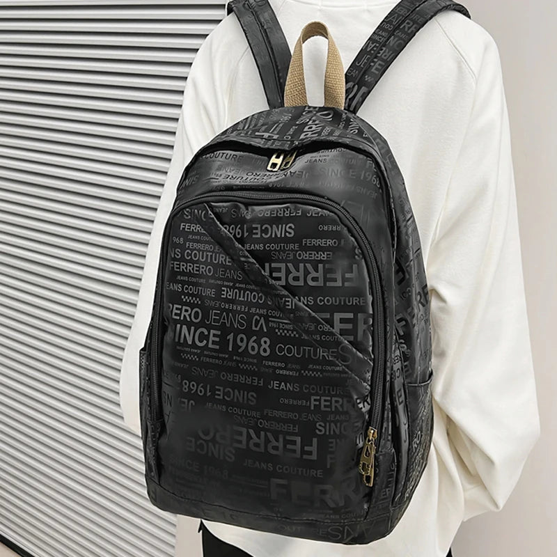 News Design Women Backpack Female Big Capacity Leisure School Bag For Teenage Girls Boys Travel Mochila Bookbag