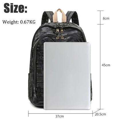 News Design Women Backpack Female Big Capacity Leisure School Bag For Teenage Girls Boys Travel Mochila Bookbag