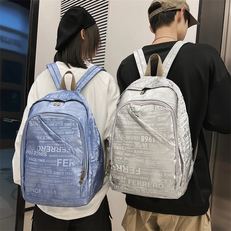 News Design Women Backpack Female Big Capacity Leisure School Bag For Teenage Girls Boys Travel Mochila Bookbag