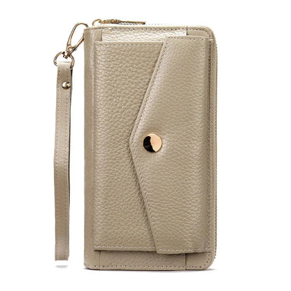 Newsbirds Leather Wallet Of Women Female Clutch Bag mobile phone collection bag female ladies long purse genuine leather