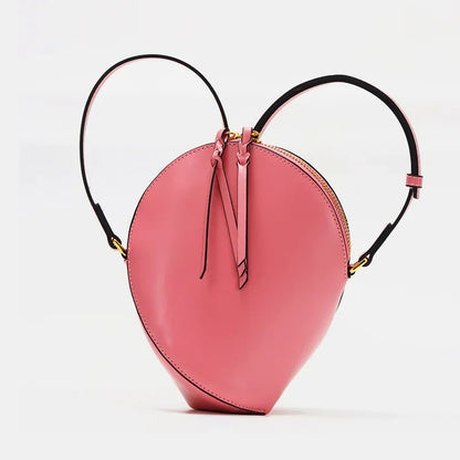 Niche Design Ins Style Candy Color Pea Bag Handbag Crossbody Bag Genuine Leather Women's Bag Ladies Hand Bags Designer Luxury