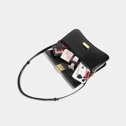 Niche Personality Retro Timetable uette For Women 2024 Versatile High-end Single Shoulder Crossbody Bag Women's Handbag