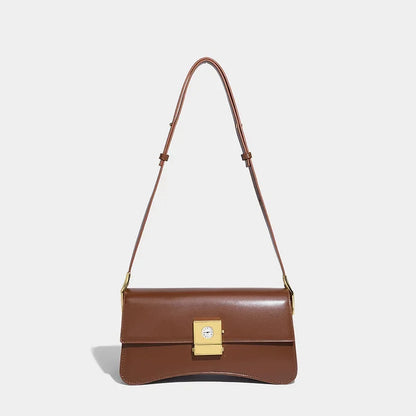 Niche Personality Retro Timetable uette For Women 2024 Versatile High-end Single Shoulder Crossbody Bag Women's Handbag