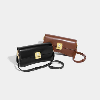 Niche Personality Retro Timetable uette For Women 2024 Versatile High-end Single Shoulder Crossbody Bag Women's Handbag