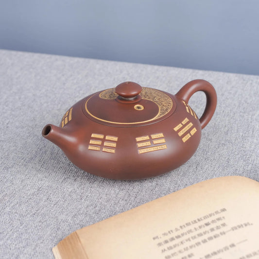 Nixing Clay Handmade Master Teapot Carving filter handmade nixing clay customized gifts authentic theiere
