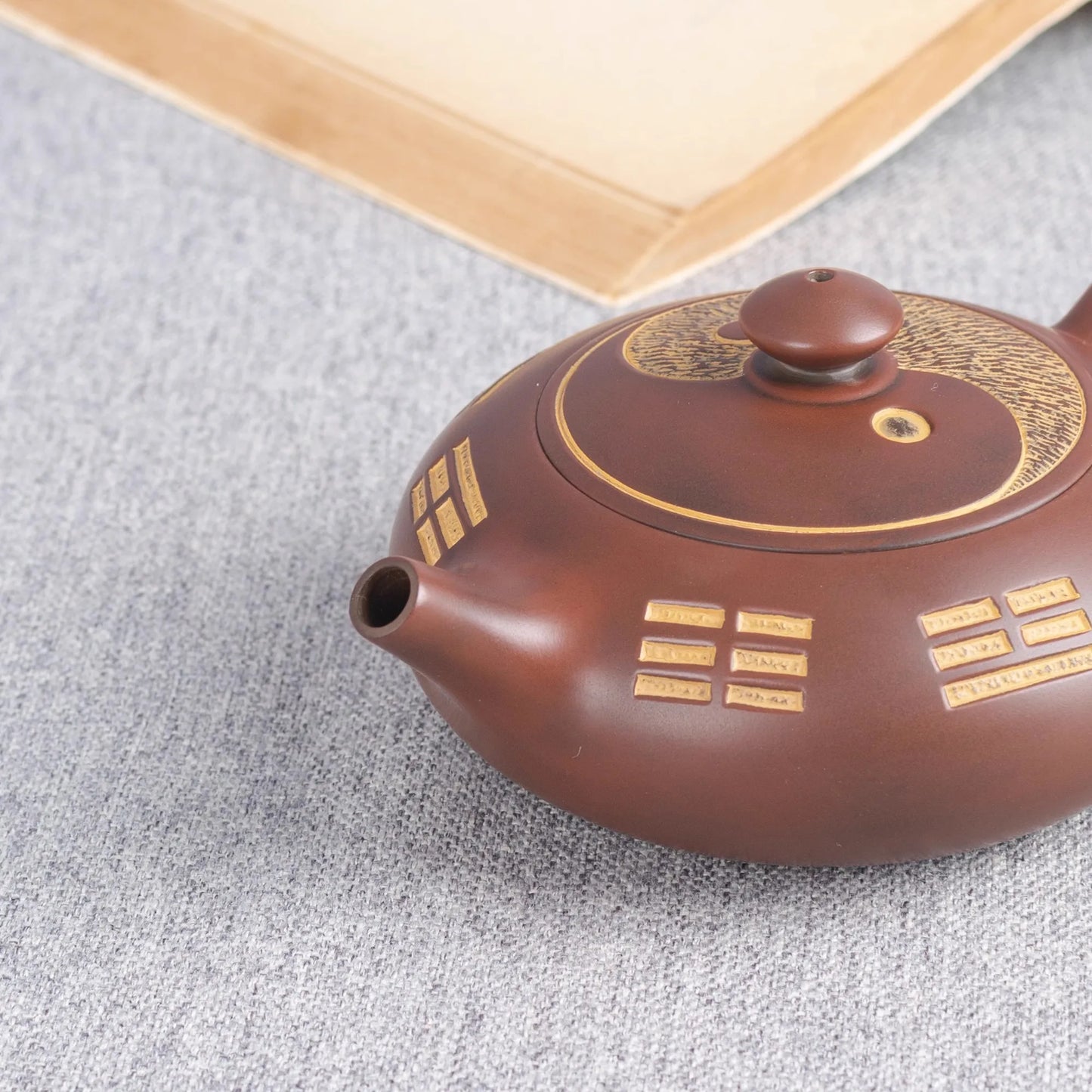 Nixing Clay Handmade Master Teapot Carving filter handmade nixing clay customized gifts authentic theiere