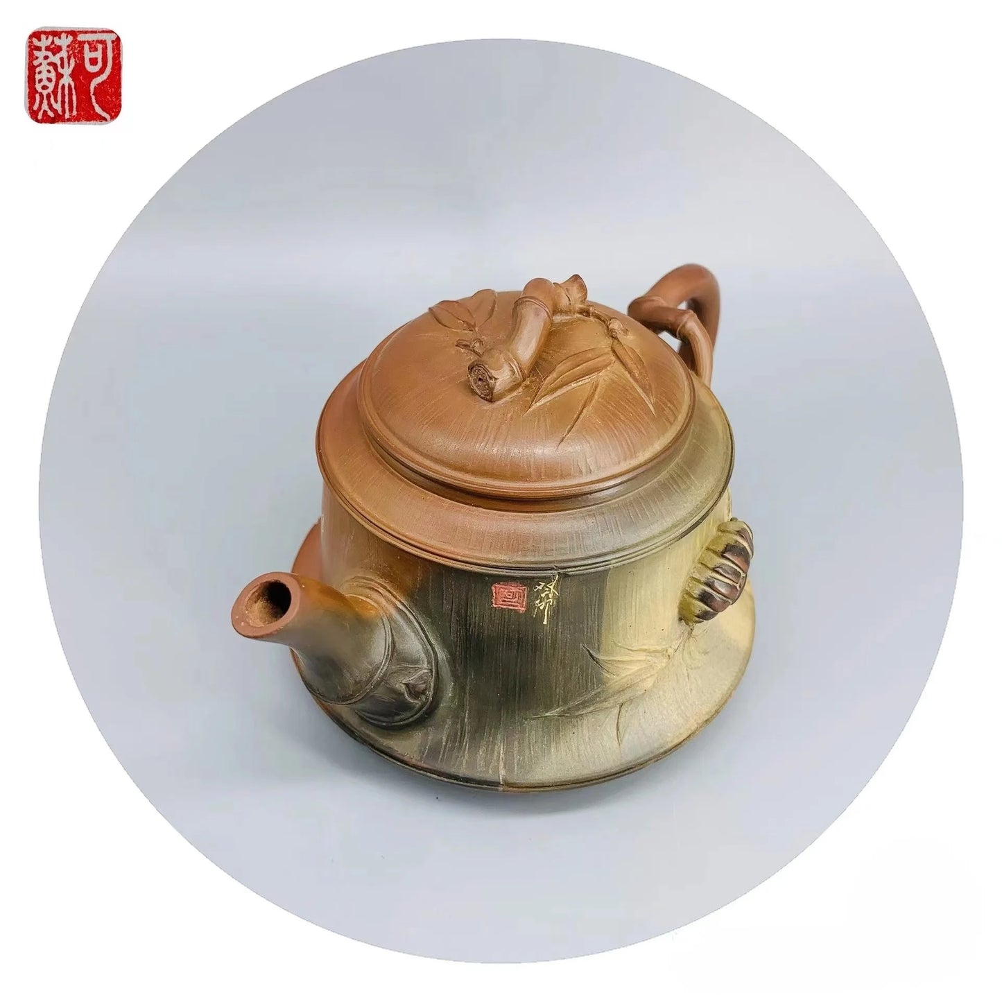 Nixing Clay Handmade Master Teapot Carving filter handmade nixing clay customized gifts authentic theiere