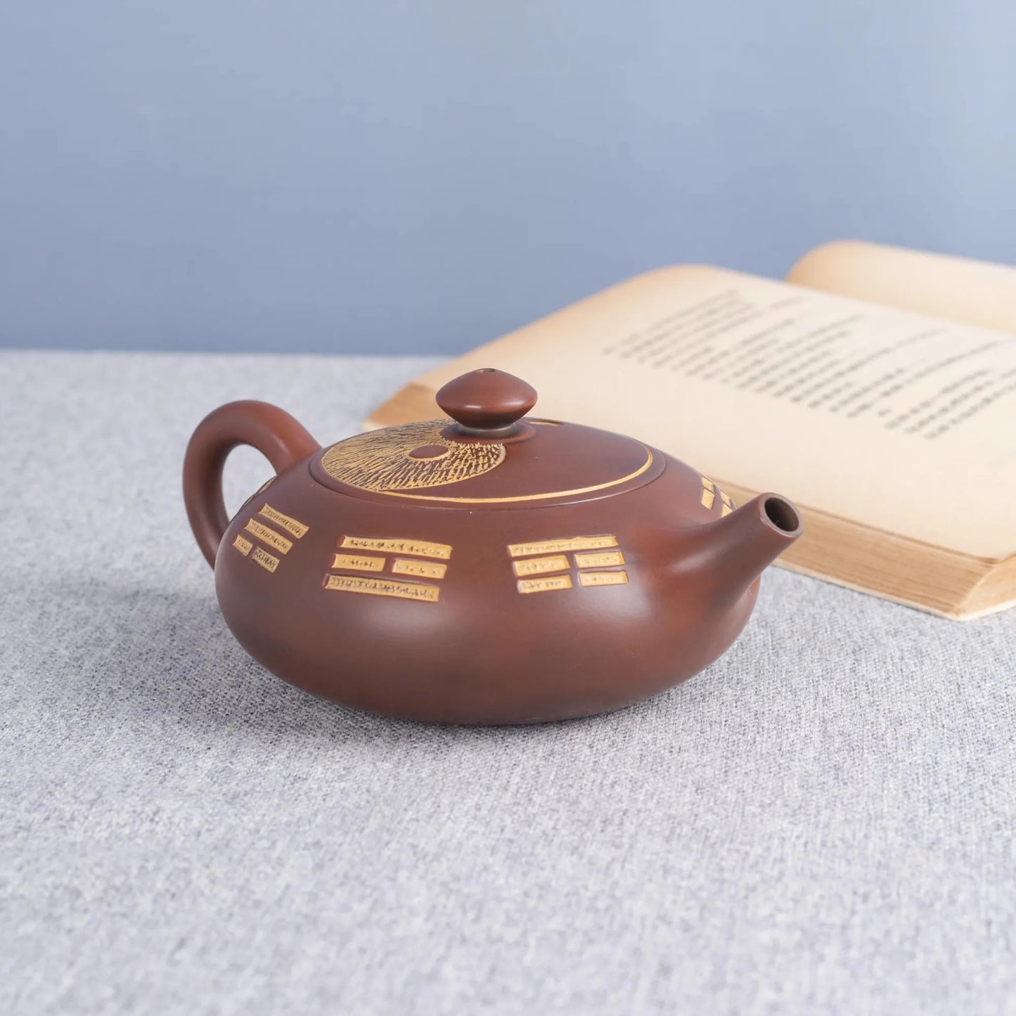 Nixing Clay Handmade Master Teapot Carving filter handmade nixing clay customized gifts authentic theiere