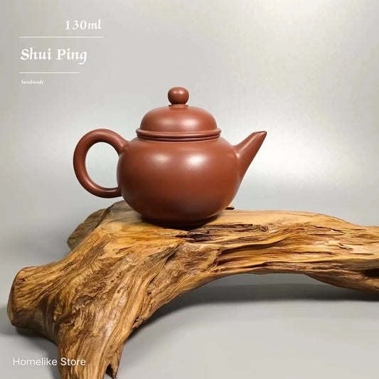 Nixing Handmade Mini Teapot Master Deng Xueqin Shuiping filter handmade nixing clay customized gifts authentic theiere