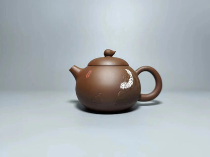Nixing Handmade Teapot  Bodhidharma Carving Tea Set filter handmade nixing clay customized gifts authentic theiere
