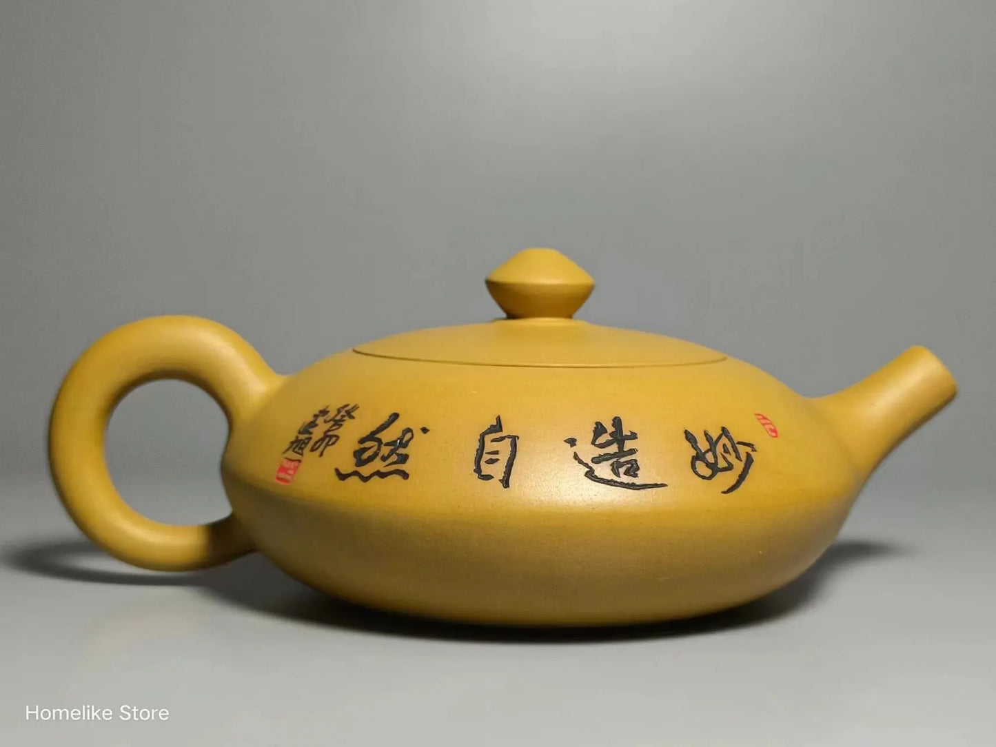 Nixing Handmade Teapot Carving filter handmade nixing clay customized gifts authentic theiere