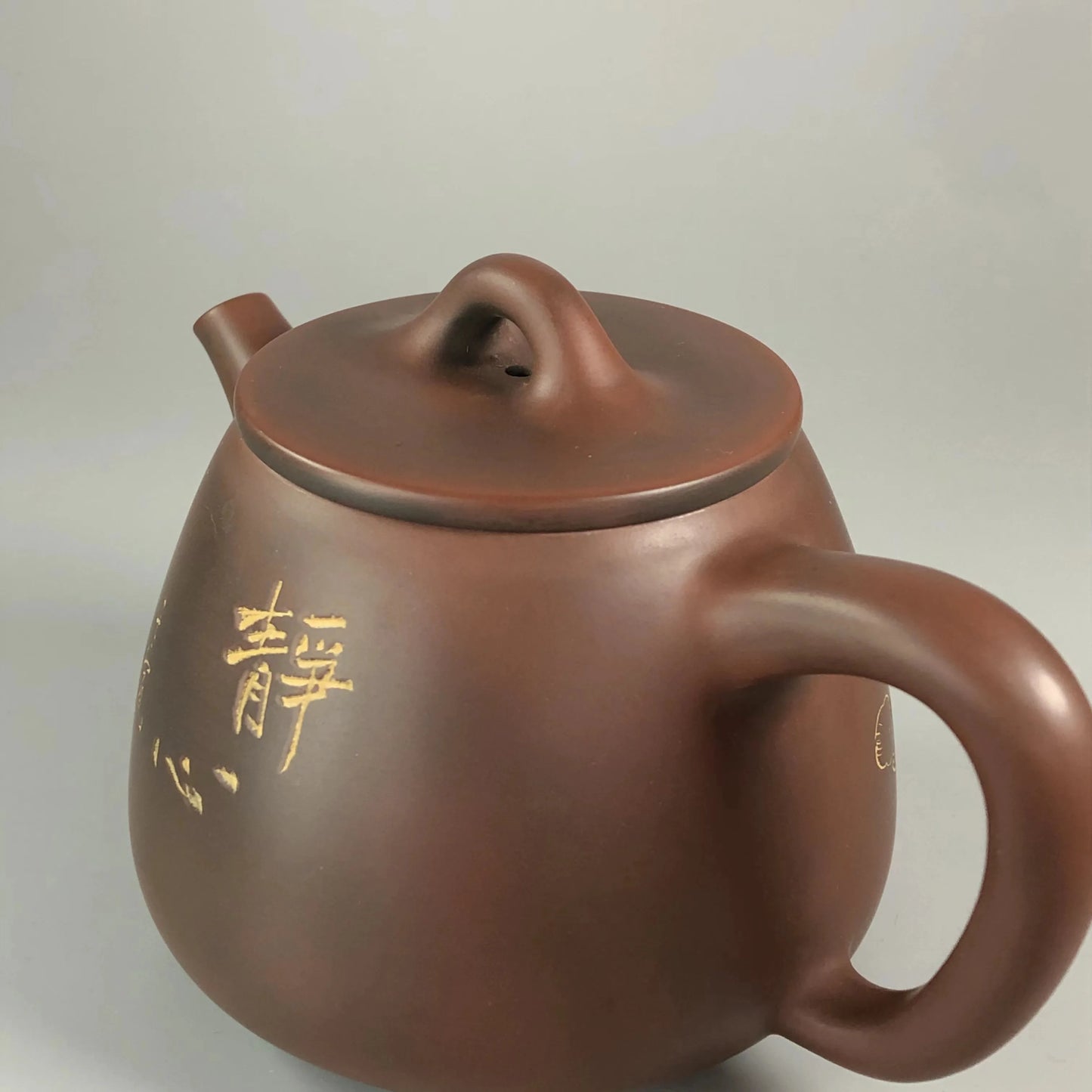 Nixing Handmade Teapot Carving filter handmade nixing clay customized gifts authentic theiere