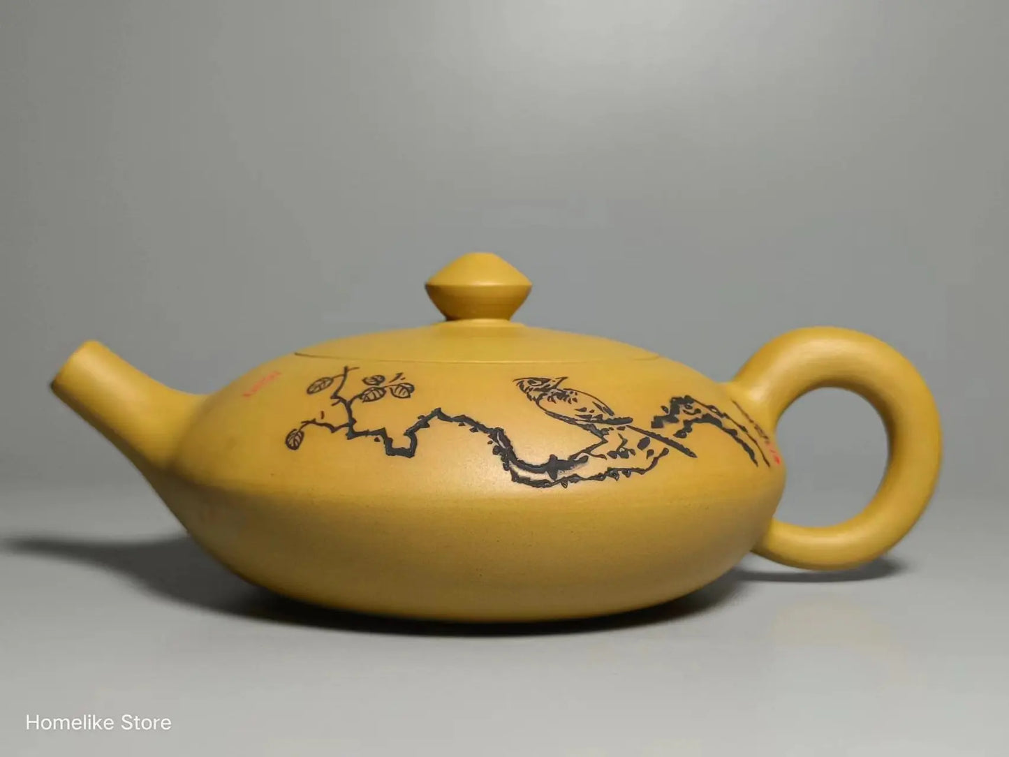 Nixing Handmade Teapot Carving filter handmade nixing clay customized gifts authentic theiere