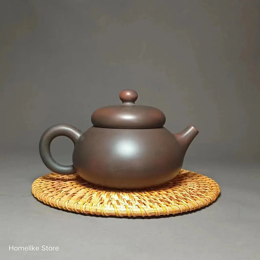 Nixing Handmade Teapot Master Carving filter handmade nixing clay customized gifts authentic theiere
