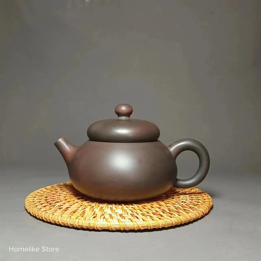 Nixing Handmade Teapot Master Carving filter handmade nixing clay customized gifts authentic theiere