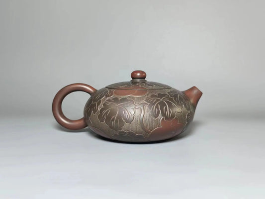 Nixing Handmade Teapot Master Gourd Flat Xishi  filter handmade nixing clay customized gifts authentic theiere