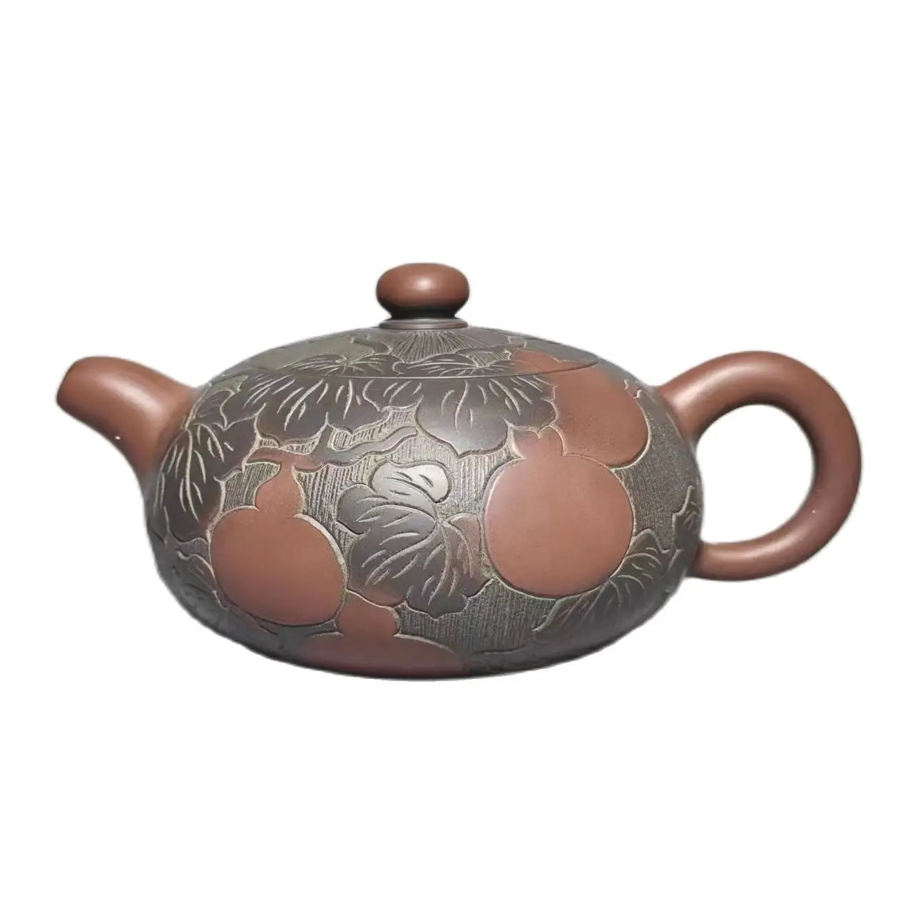 Nixing Handmade Teapot Master Gourd Flat Xishi  filter handmade nixing clay customized gifts authentic theiere