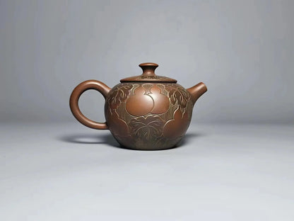 Nixing Handmade Teapot Master Gourd Siting filter handmade nixing clay customized gifts authentic theiere