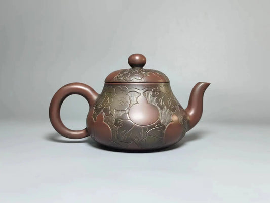 Nixing Handmade Teapot Master Gourd Siting filter handmade nixing clay customized gifts authentic theiere