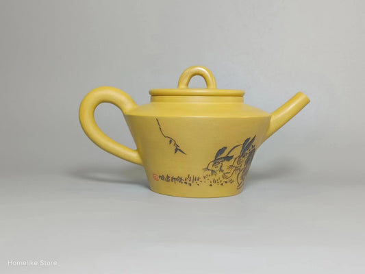 Nixing Handmade Teapot Master Lucky Rabbit Carving filter handmade nixing clay customized gifts authentic theiere