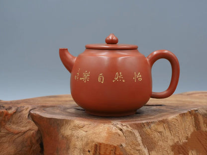 Nixing Handmade Teapot Master Tang Tianyuan Carving  filter handmade nixing clay customized gifts authentic theiere