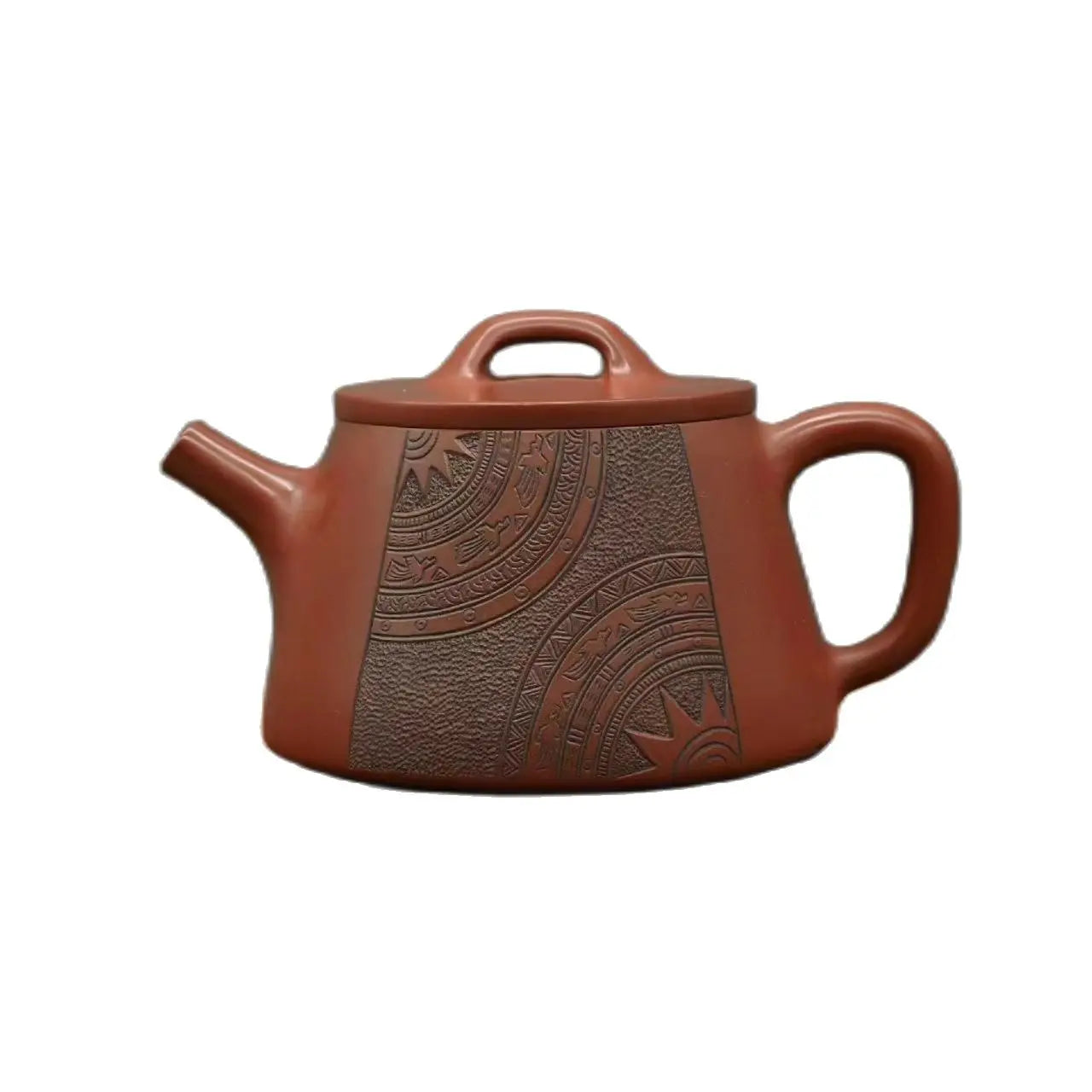 Nixing Handmade Teapot Mbaw Laiz Fax  Carving filter handmade nixing clay customized gifts authentic  Long Dan theiere
