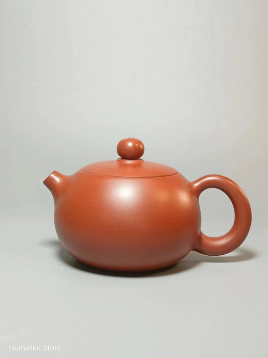 Nixing Handmade Teapot Original Color Carving filter handmade nixing clay customized gifts authentic theiere