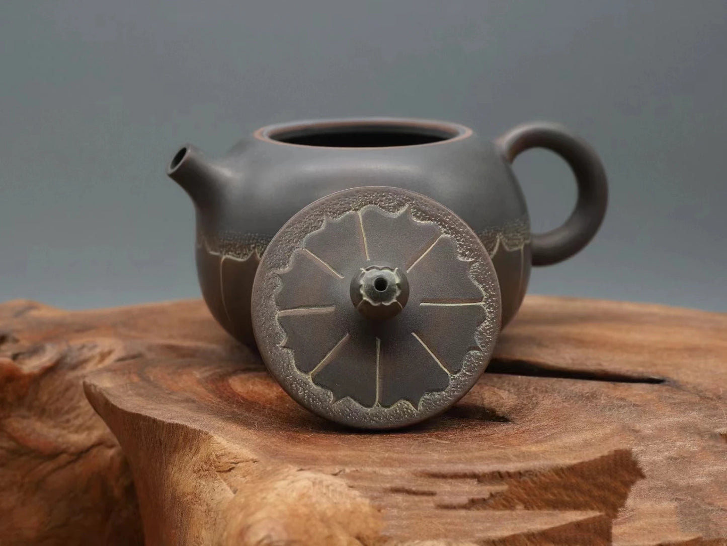 Nixing Master Handmade Teapot Landscape Carving filter handmade nixing clay customized gifts authentic theiere
