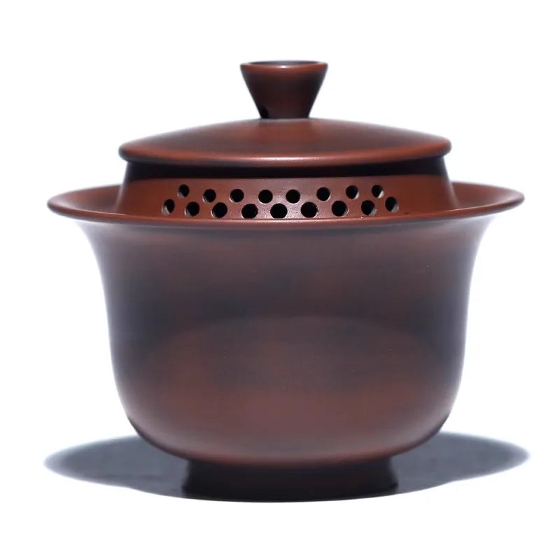 Nixing New Style Gaiwan Teapot Kettle(not Yixing) nixing Tao Pure Handmade Teapot for Dalongpao Gift Box Package Kung Fu Tea