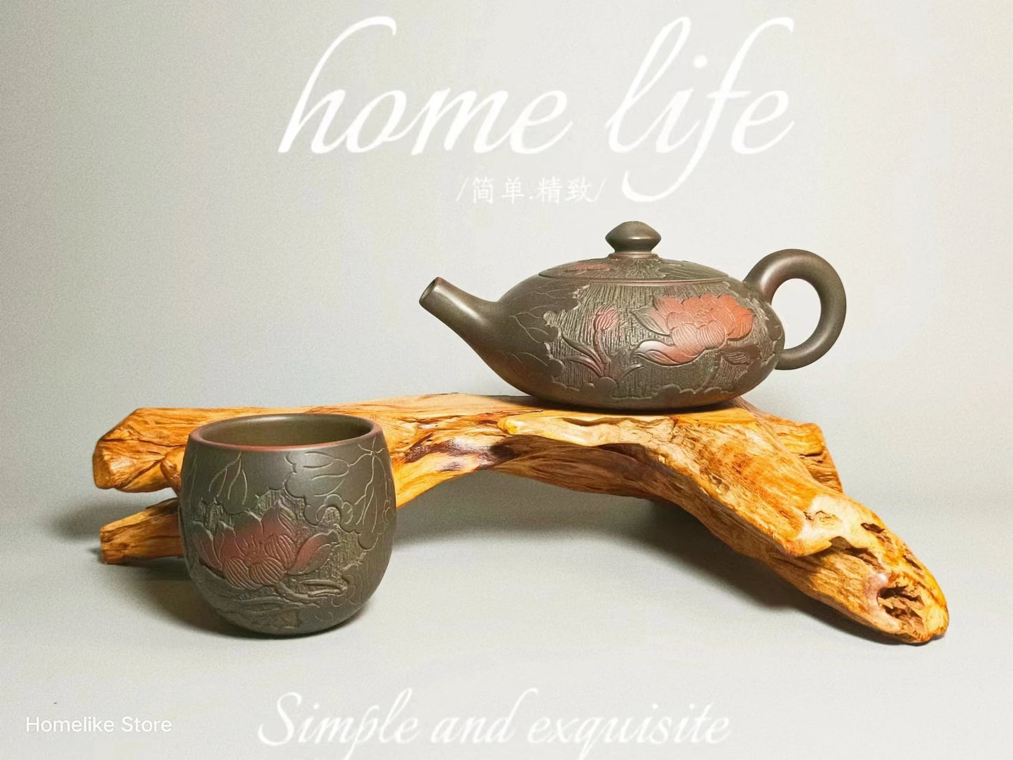 Nixing Pure Handmade Full Carving Teapot Carving filter handmade nixing clay customized gifts authentic theiere