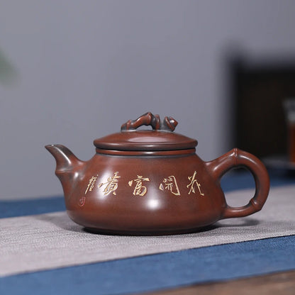 Nixing teapot tea pot filter Peony Flower handmade Teapot Kettle  nixing clay customized gifts authentic Teapot theiere