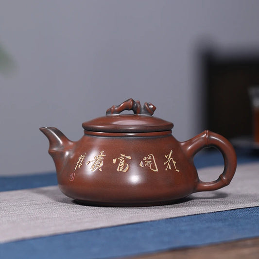Nixing teapot tea pot filter Peony Flower handmade Teapot Kettle  nixing clay customized gifts authentic Teapot theiere